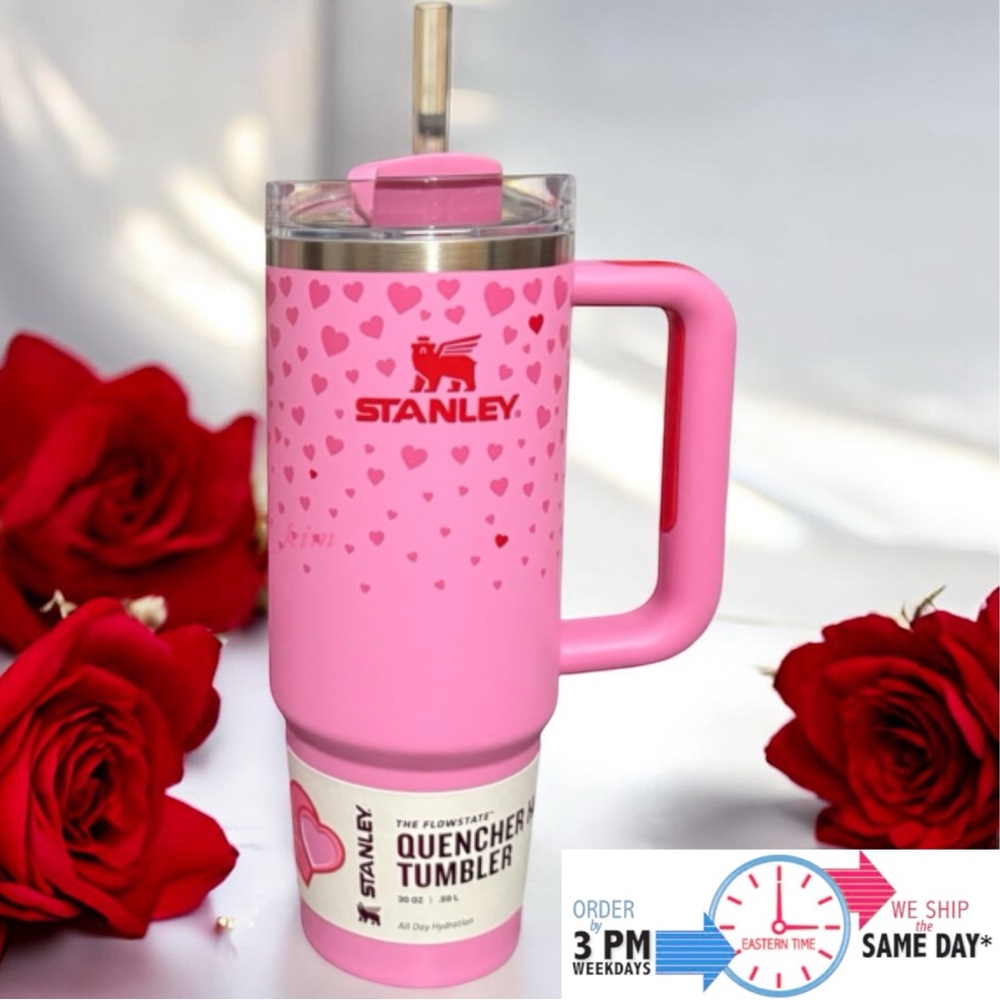 Stanley Valentine’s Day 30 oz sweet hearts tumbler cup 2025 NEW